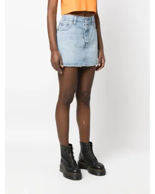 Levi's ミッドライズデニムスカート - サムネイル3