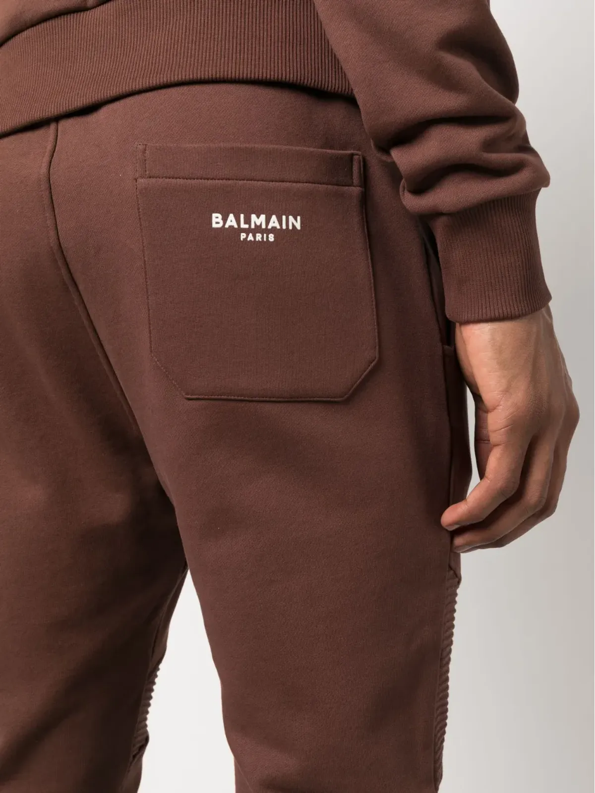 Balmain ロゴプリント トラックパンツ - 画像5