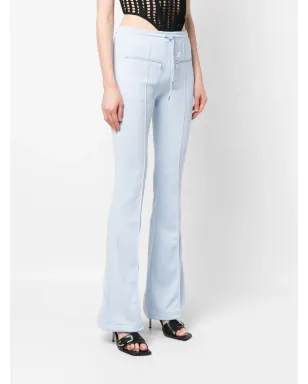 Courrèges 縫い目ディテールのフレアトラックパンツ - サムネイル3