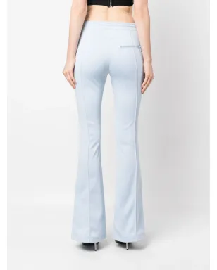 Courrèges 縫い目ディテールのフレアトラックパンツ - サムネイル4