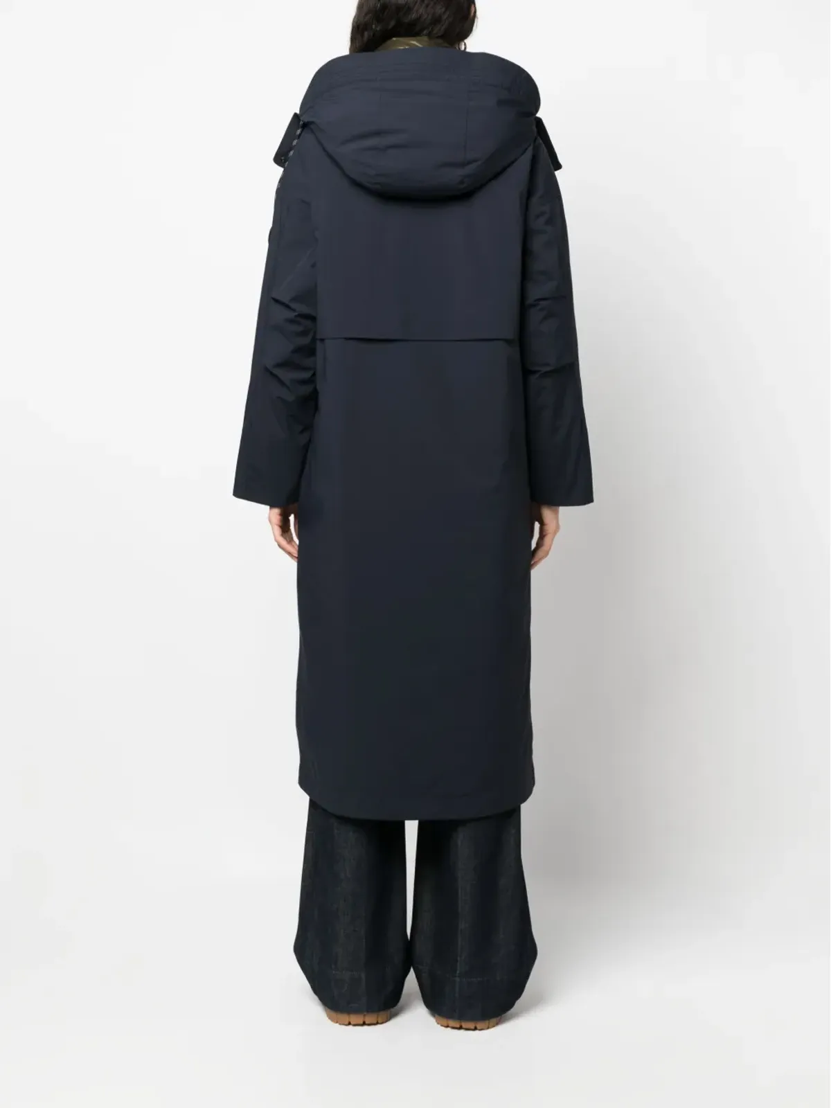 Woolrich 3-in-1フード付きトレンチコート - 画像4