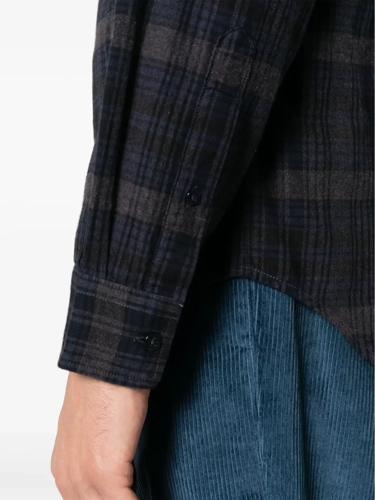 Woolrich チェック柄フランネルシャツ - 画像5