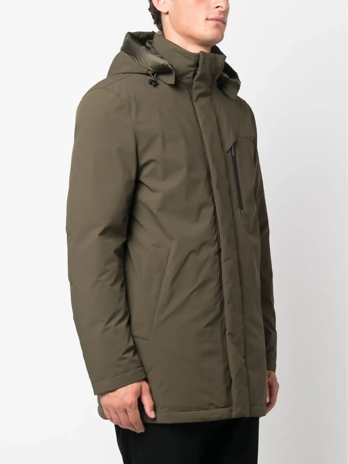 Woolrich マウンテン中綿入りパーカコート - 画像3