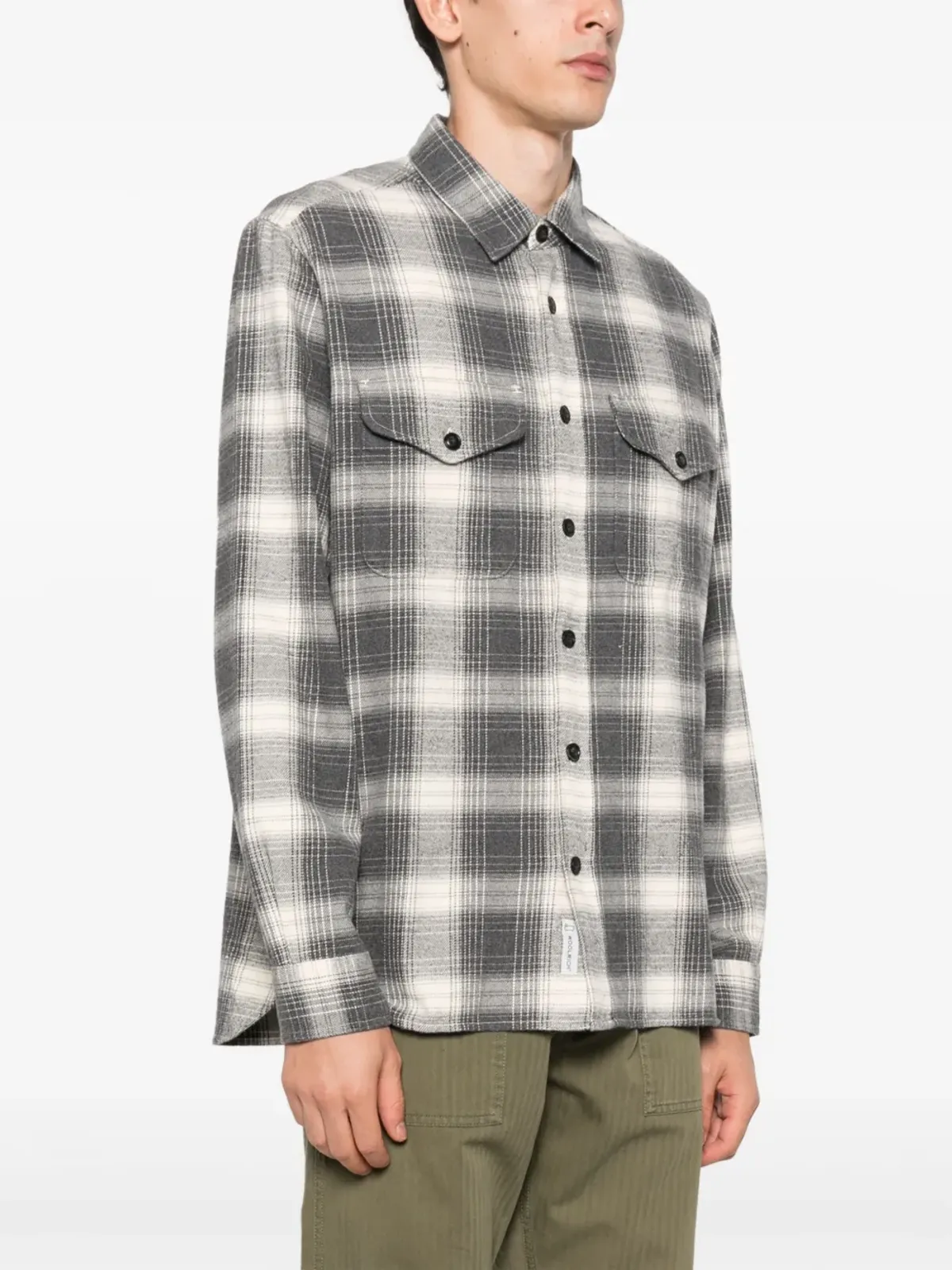 Woolrich チェック柄フランネルシャツ - 画像3