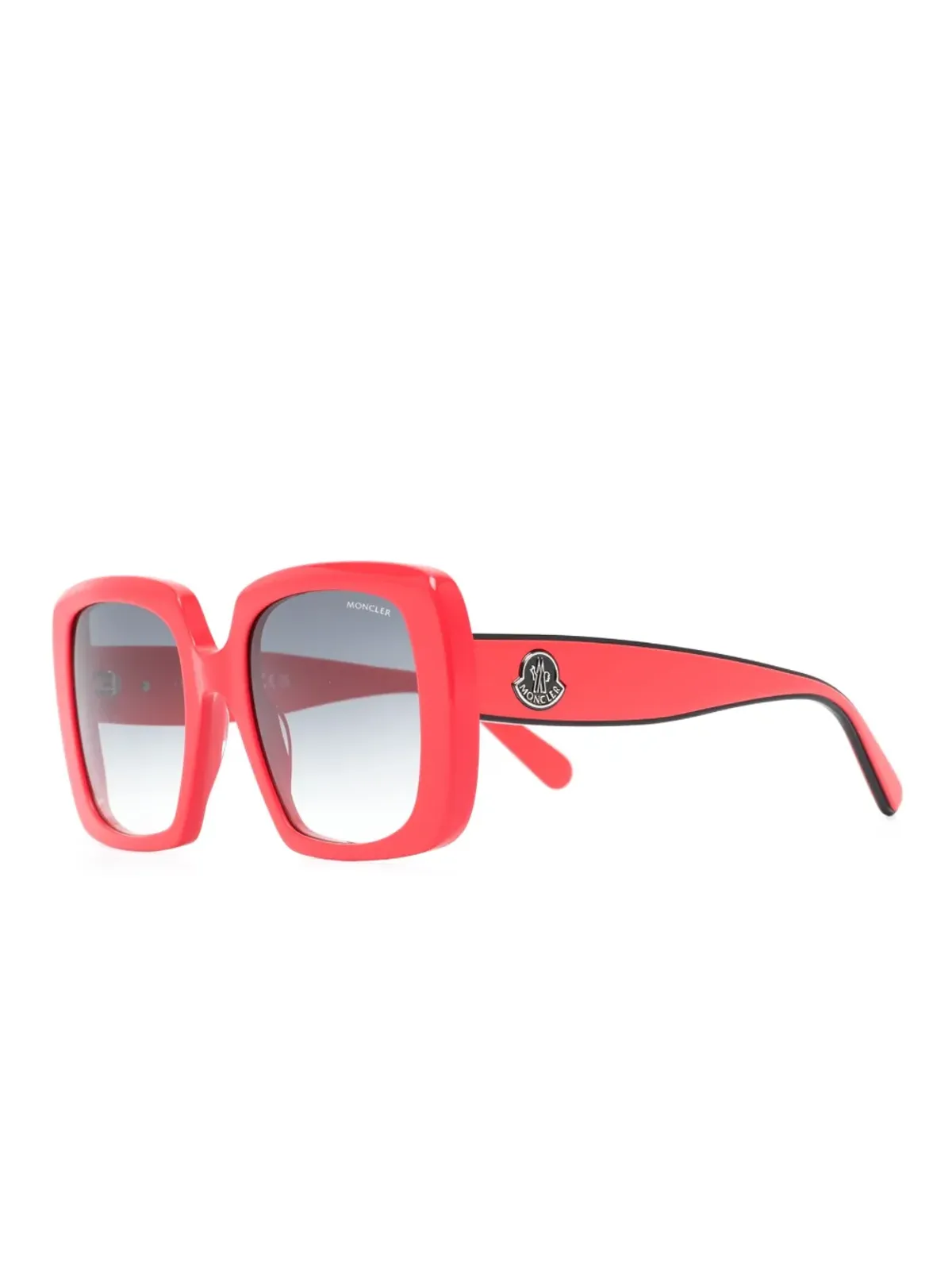 Moncler Eyewear スクエアフレーム グラデーションサングラス - 画像2