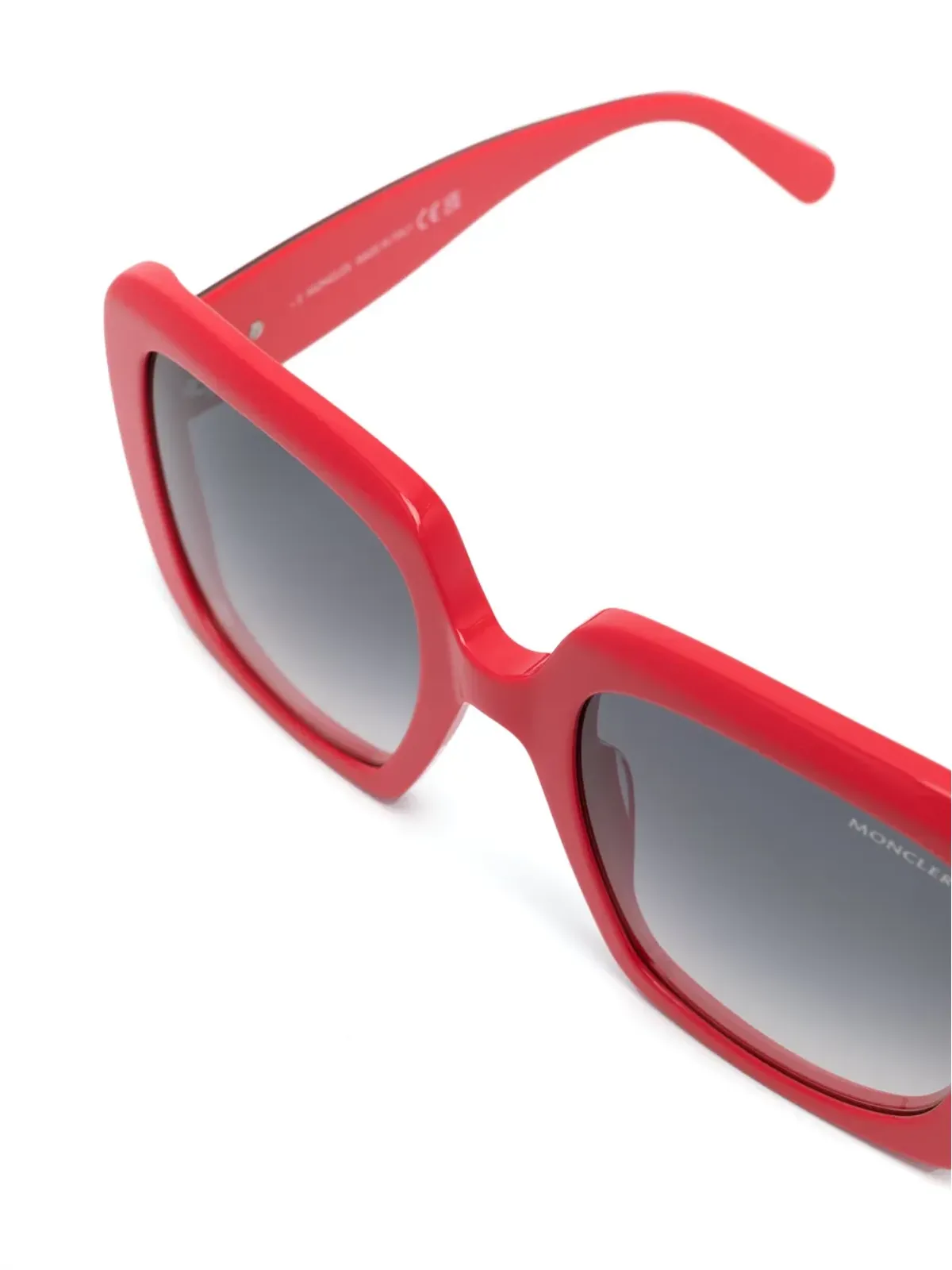 Moncler Eyewear スクエアフレーム グラデーションサングラス - 画像3