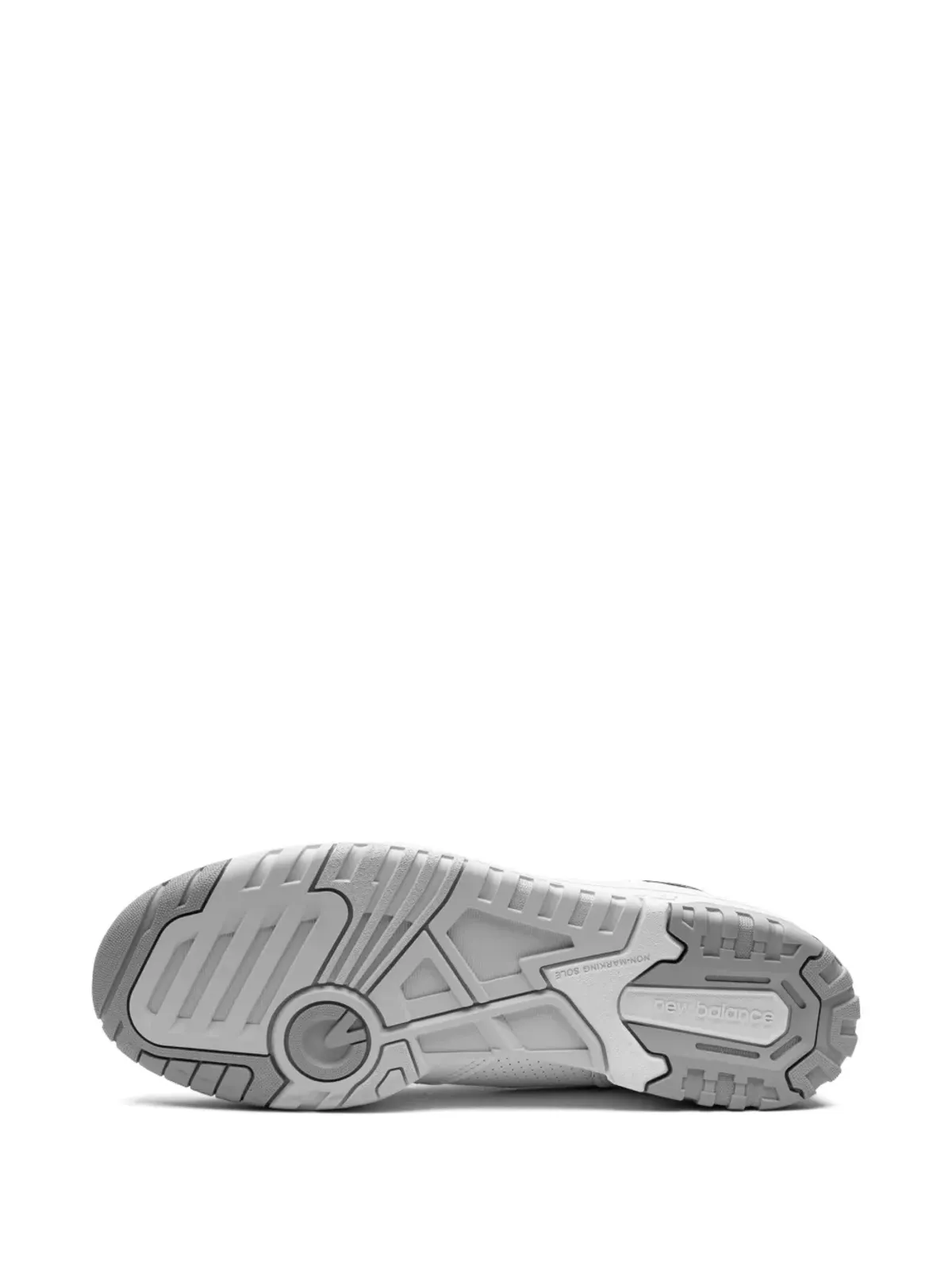New Balance 550 ホワイト/グレー/ブラック スニーカー - 画像4