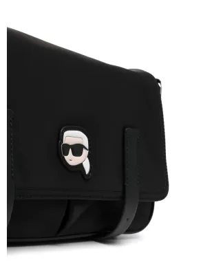 Karl Lagerfeld Ikonik Karlパッチショルダーバッグ - サムネイル4