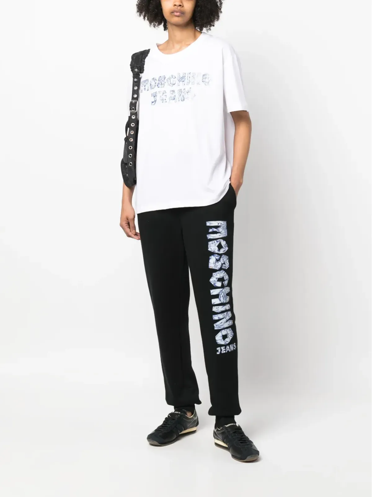 MOSCHINO JEANS ジーンズ ロゴプリントTシャツ - 画像2