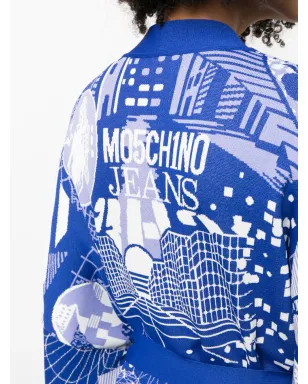 Moschino グラフィックプリント ラップカーディガン - サムネイル5