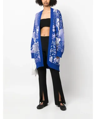 Moschino グラフィックプリント ラップカーディガン - サムネイル2