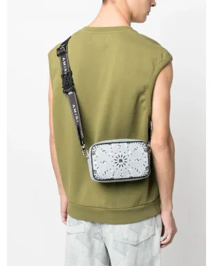 AMIRI バンダナ刺繍 クロスボディバッグ - サムネイル2