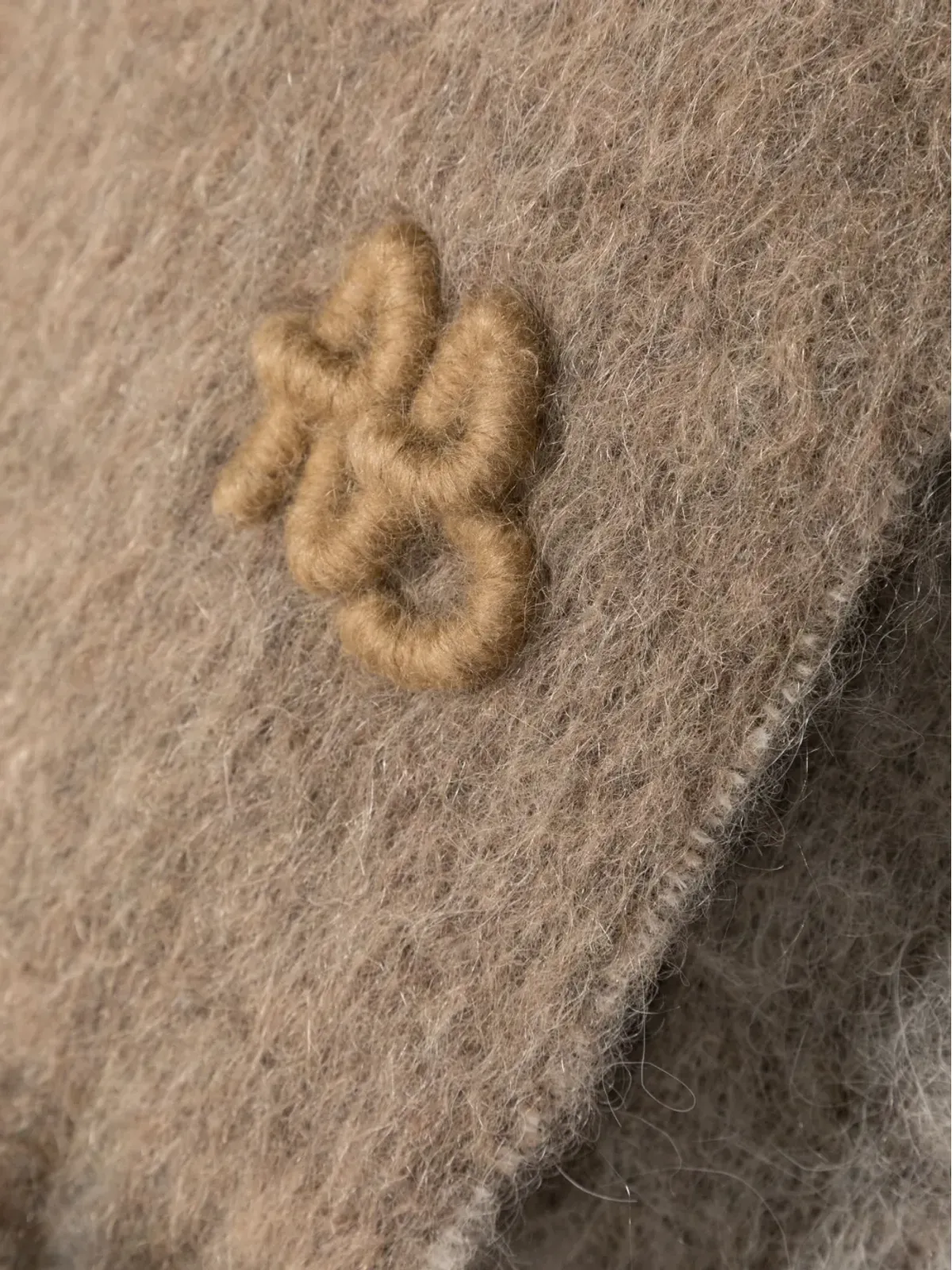 Ruslan Baginskiy ロゴ刺繍スカーフ - 画像2