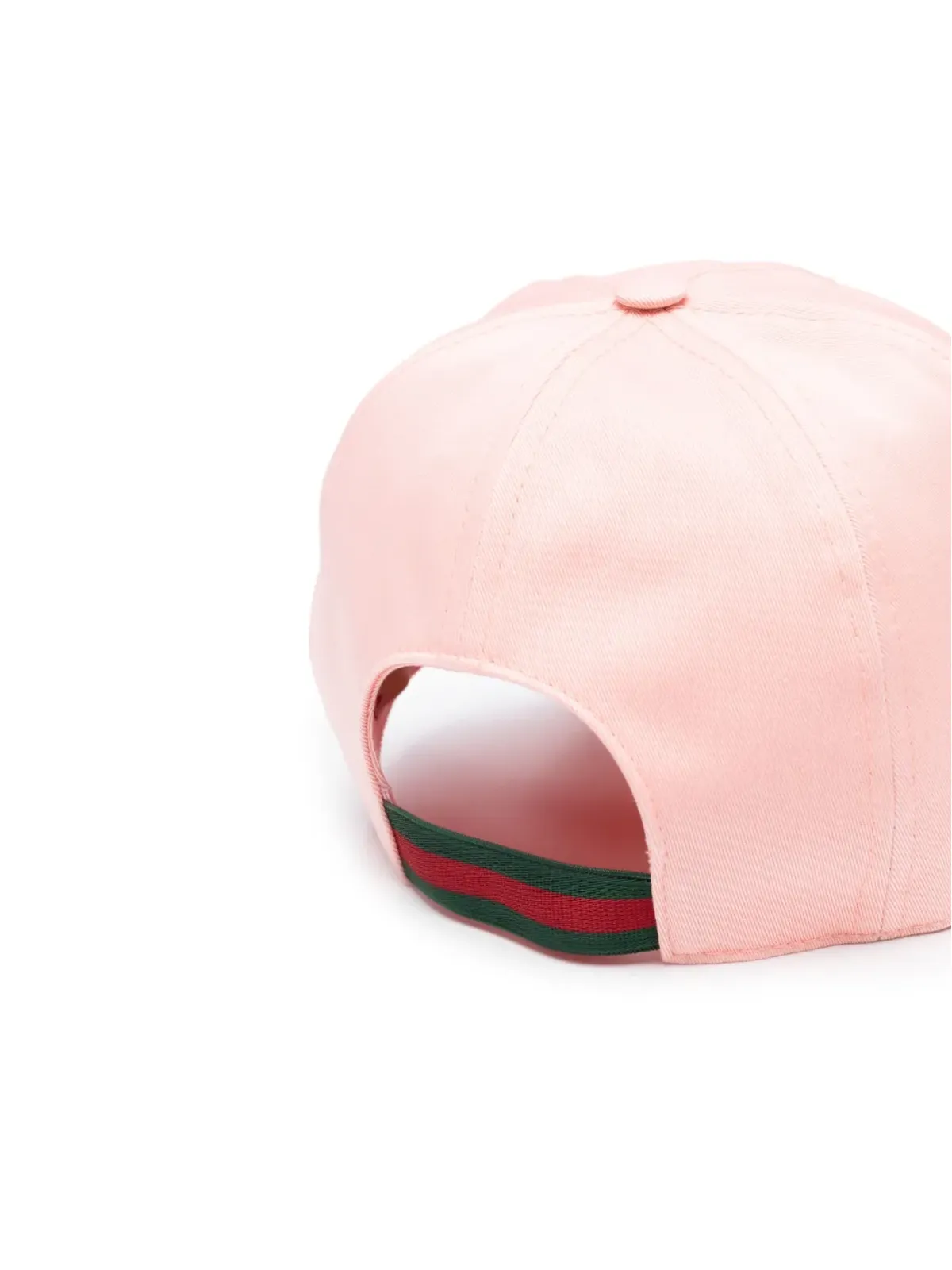 Gucci Kids ロゴ刺繍入りコットンベースボールキャップ - 画像2