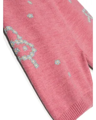 Gucci Kids 花柄刺繍ウールショーツ - サムネイル3