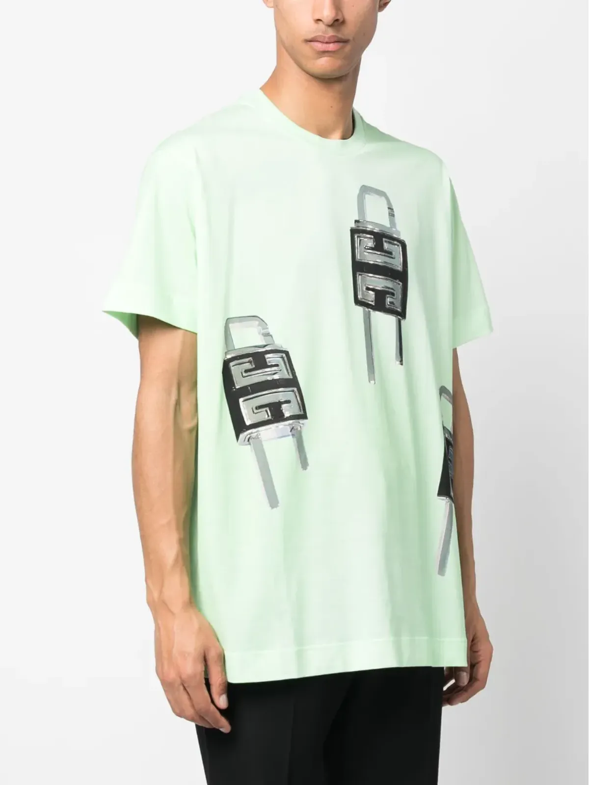 Givenchy イラストプリント綿Tシャツ - 画像3