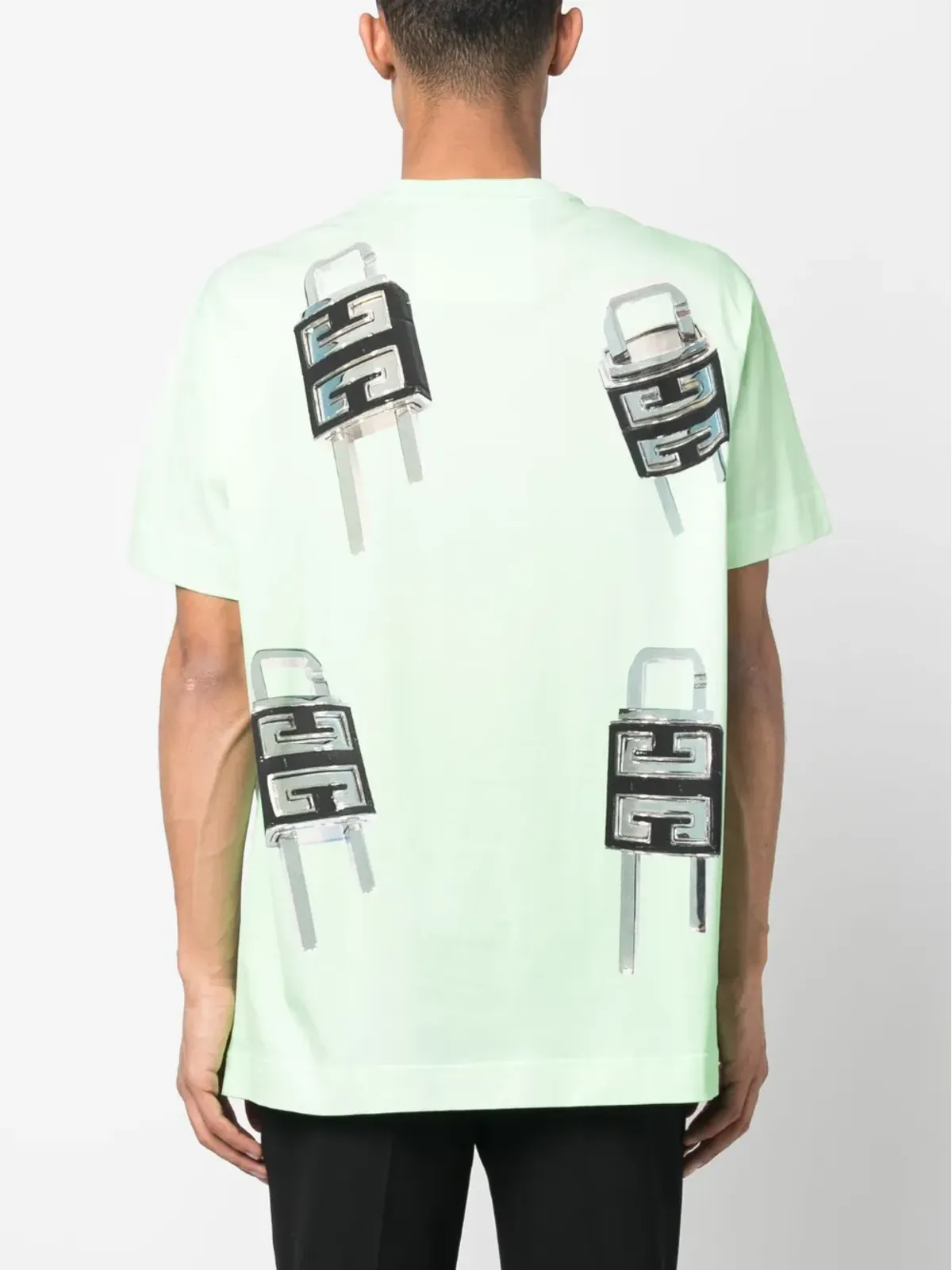 Givenchy イラストプリント綿Tシャツ - 画像4