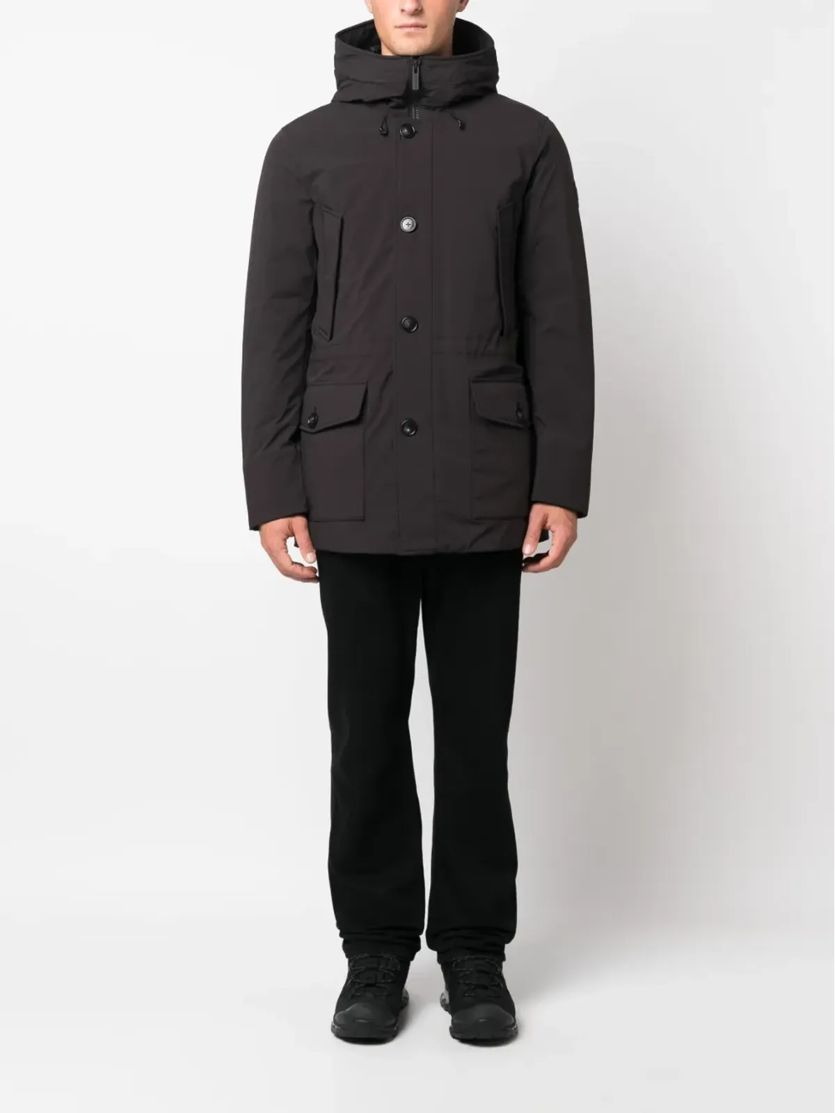 Woolrich アークティック フーデッド パーカ - ブラック - 画像2