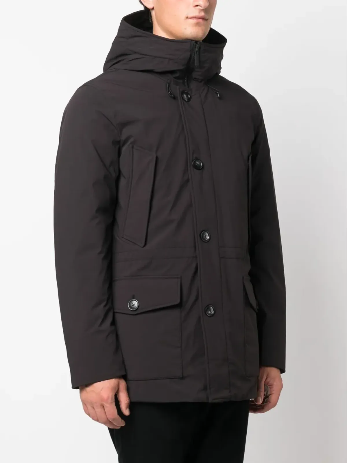 Woolrich アークティック フーデッド パーカ - ブラック - 画像3