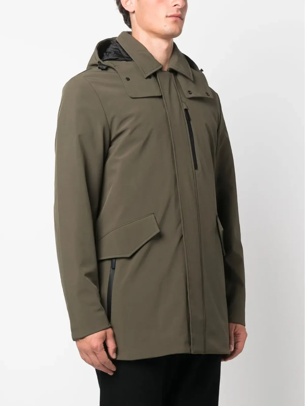Woolrich Barrow Mac パーカコート - 画像3