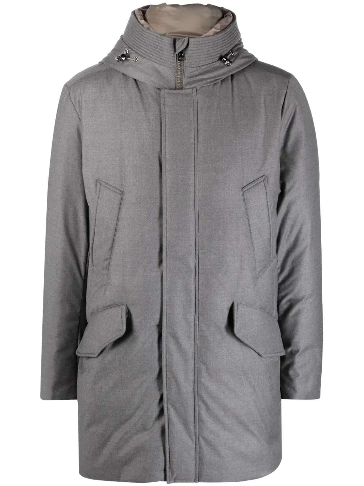 Woolrich フード付きハイネックパーカ - 画像1