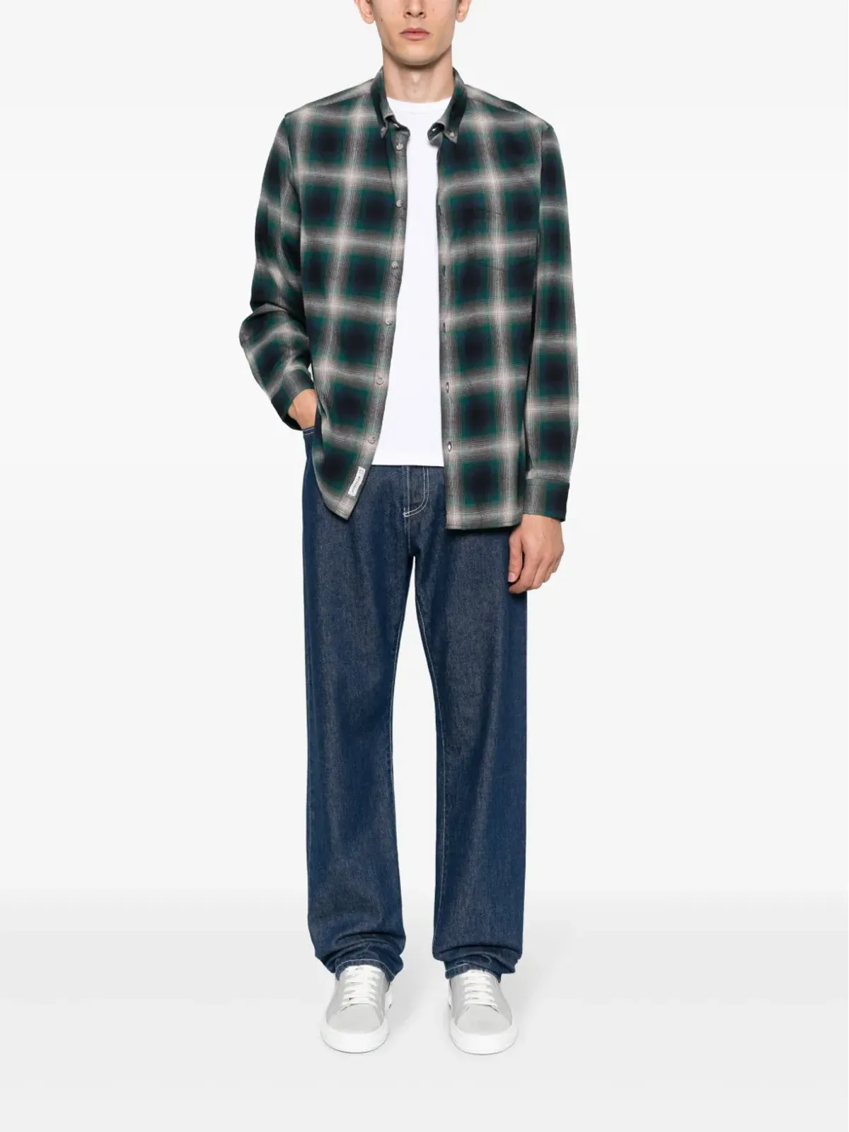 Woolrich マドラス チェック柄フランネルシャツ - 画像2