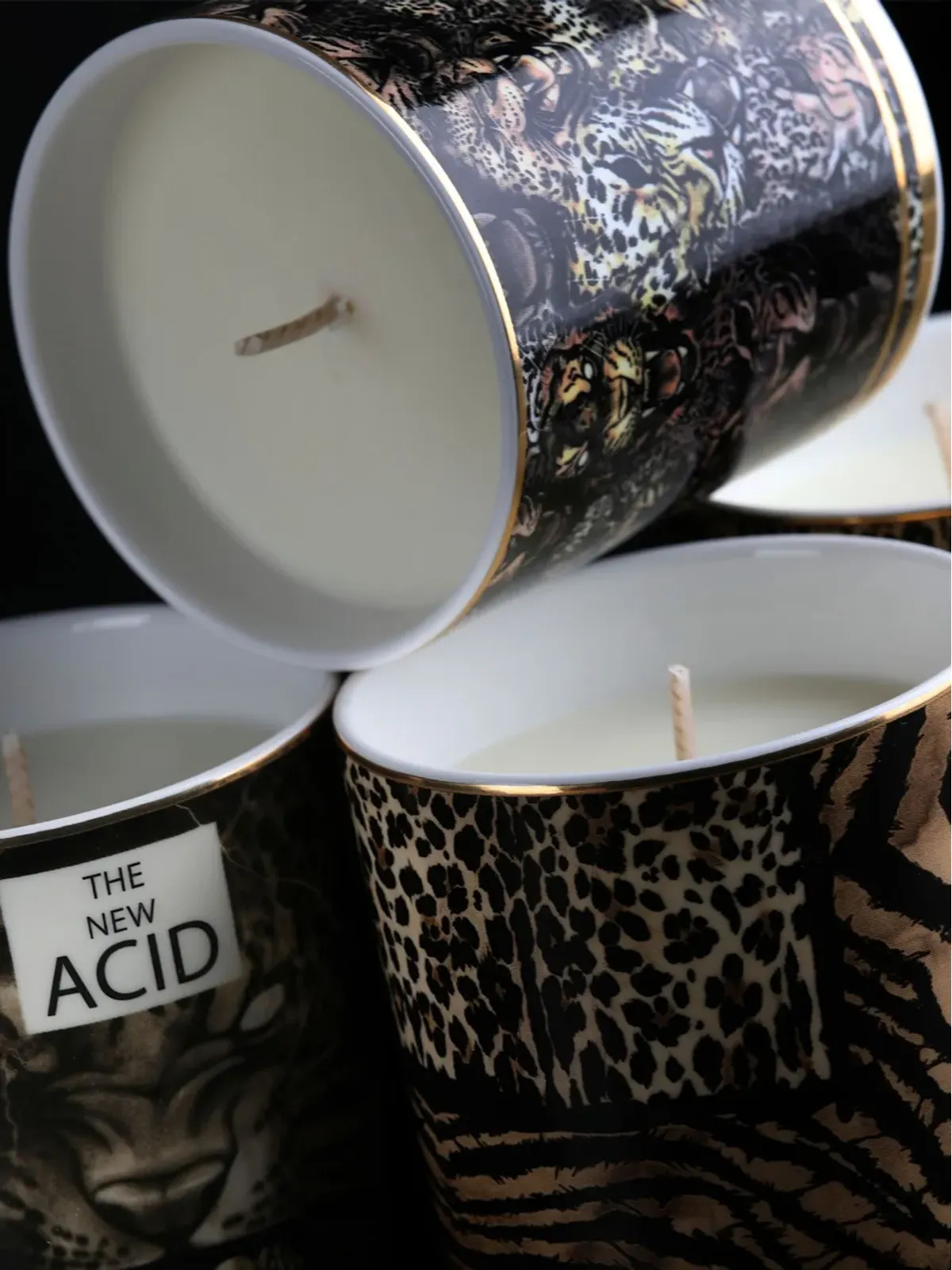 Roberto Cavalli Home Bandiera 香り付きキャンドル - 画像3