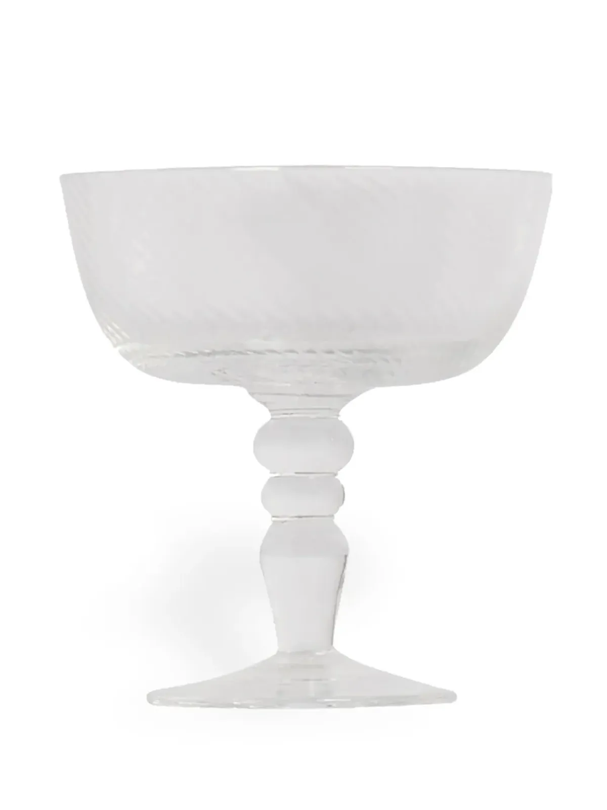 Bitossi Home Diseguale 透明デザイン ゴブレット（6客セット）- Neutrals - 画像2
