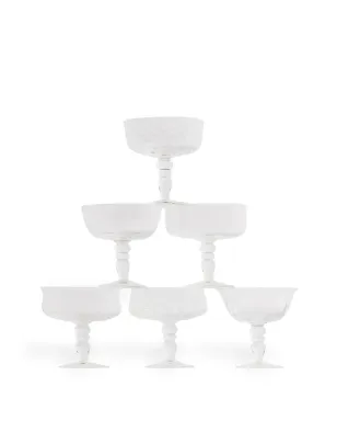 Bitossi Home Diseguale 透明デザイン ゴブレット（6客セット）- Neutrals - サムネイル3