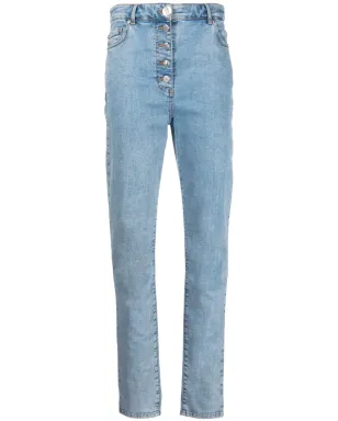 MOSCHINO JEANS ハイライズ・スリムカットジーンズ - サムネイル1
