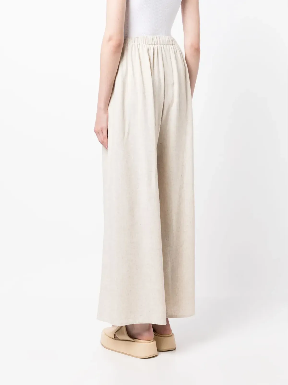 By Malene Birger Pisca ハイウエスト パラッツォパンツ - 画像4