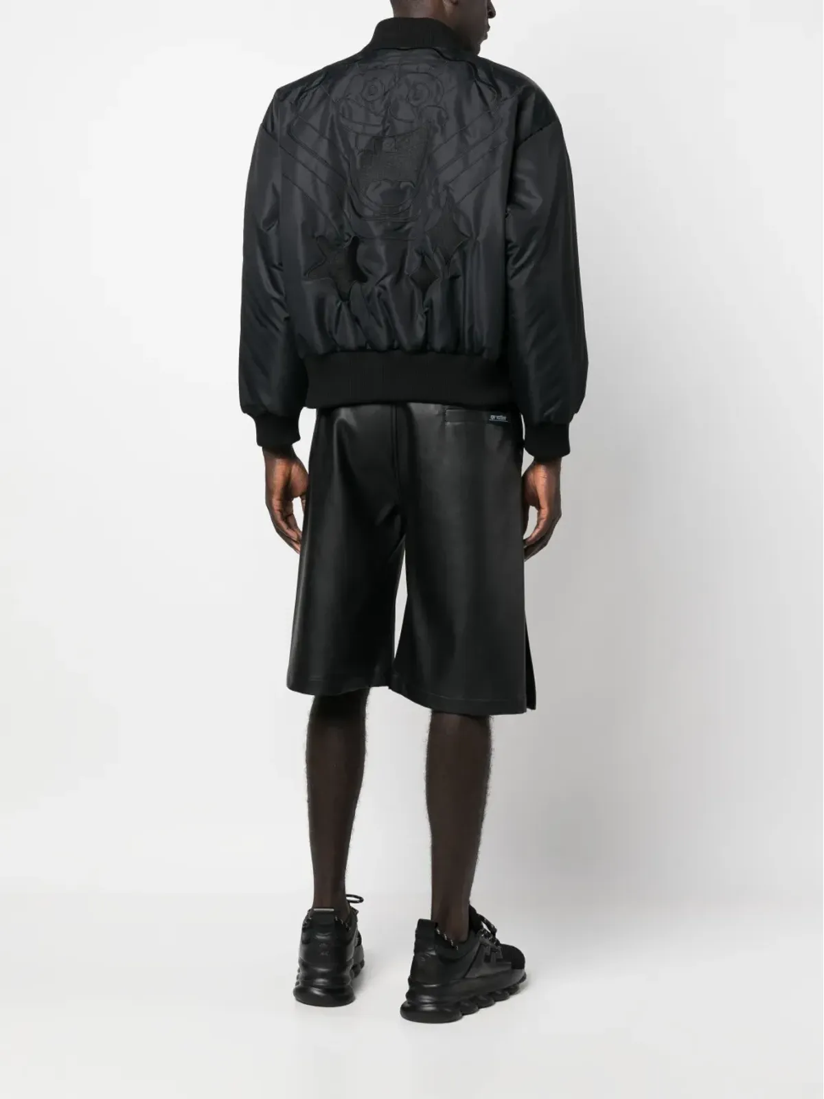 GCDS embroidered SpongeBob bomber jacket - Black - 画像2