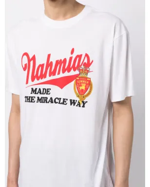 Nahmias ロゴプリント コットンTシャツ - サムネイル5