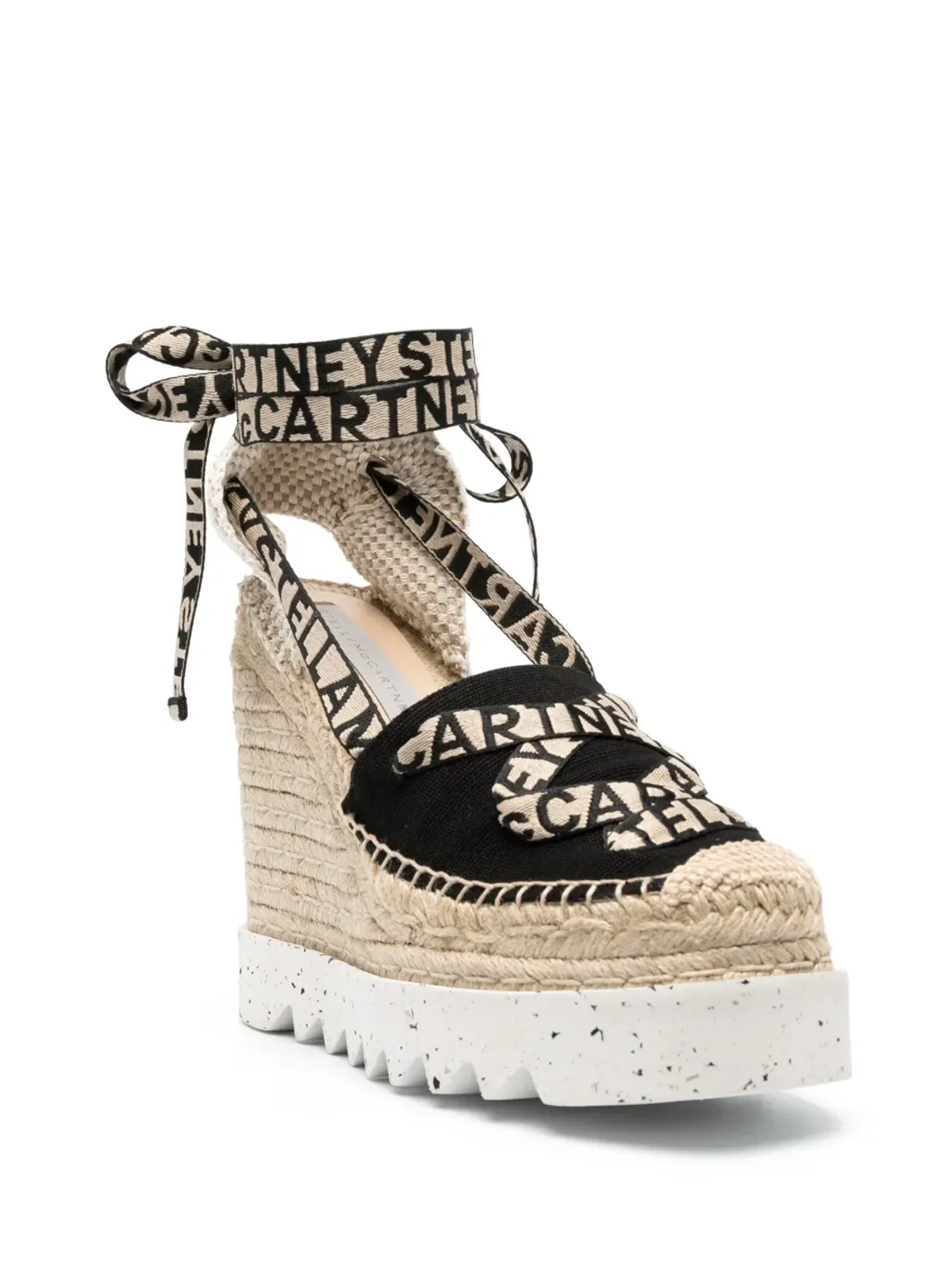 Stella McCartney Gaia espadrilles - Black - 画像2