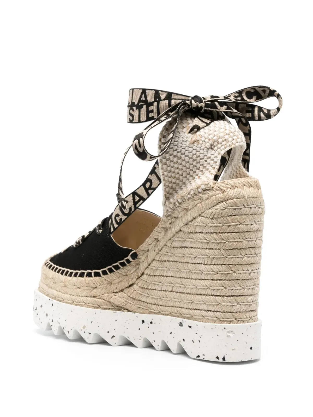 Stella McCartney Gaia espadrilles - Black - 画像3