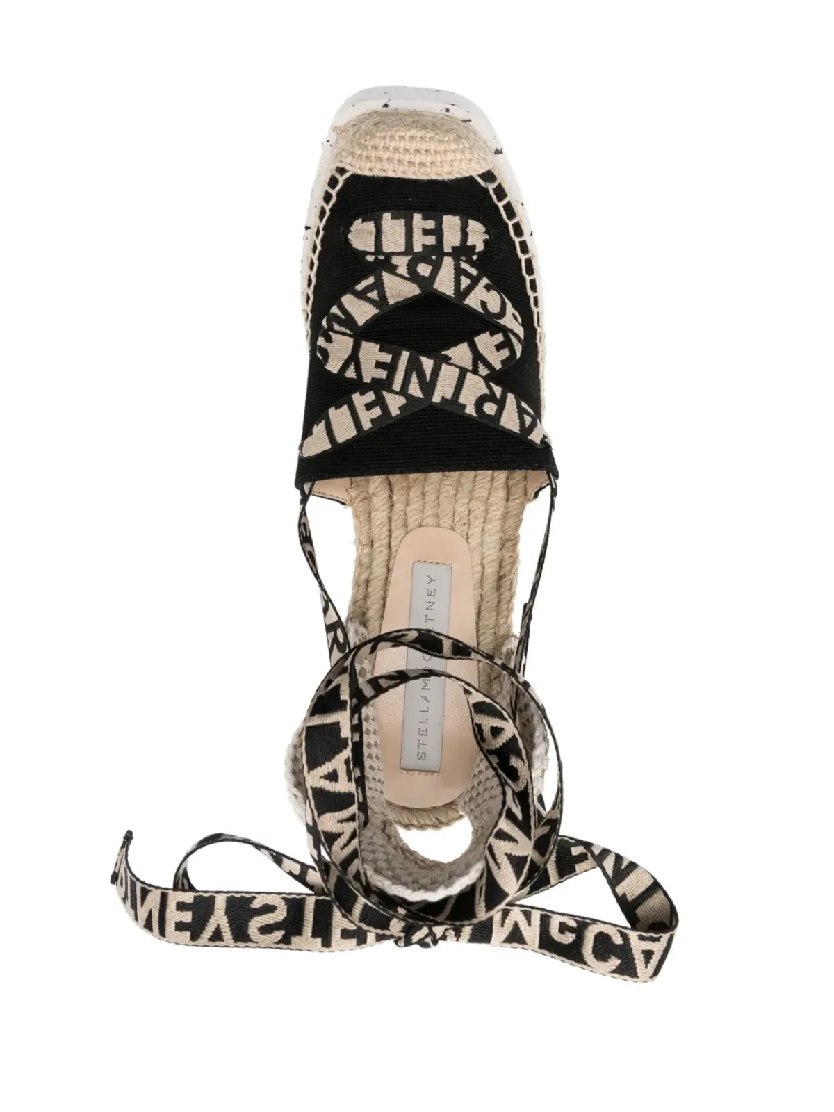Stella McCartney Gaia espadrilles - Black - 画像4
