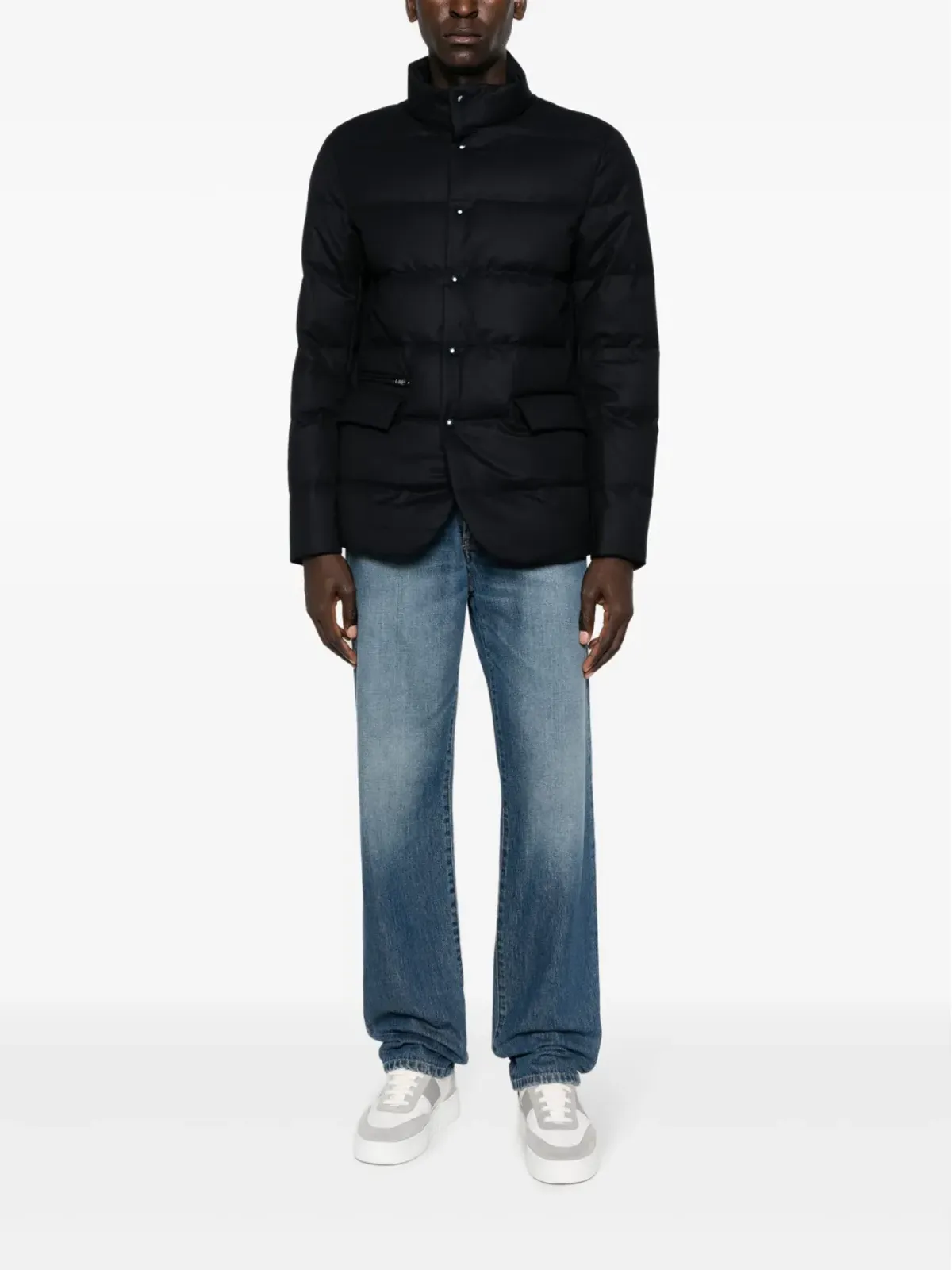Woolrich ハイネック・スナップファスナー付きパディッドジャケット - 画像2