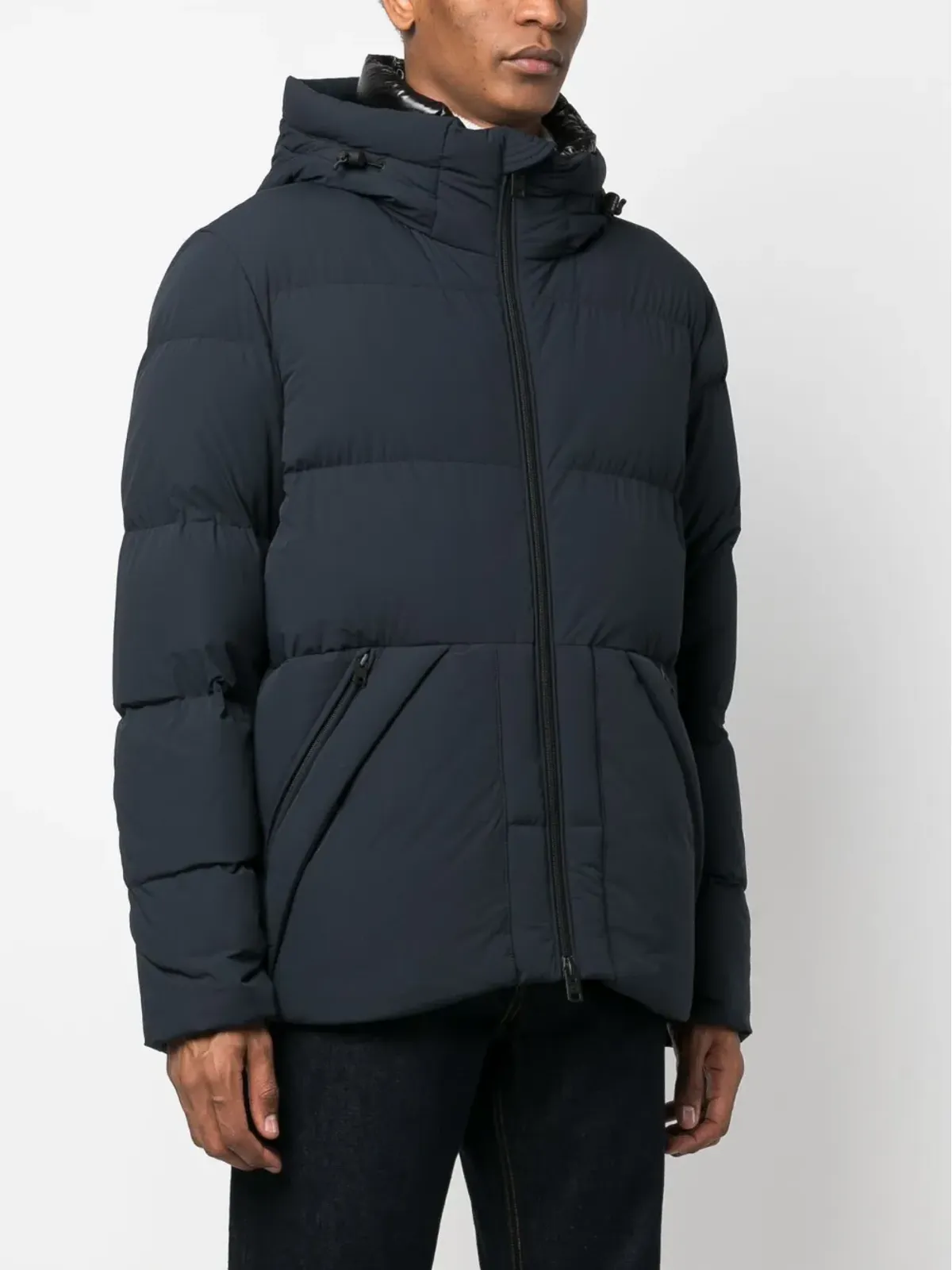 Woolrich フード付きダウンジャケット - 画像3