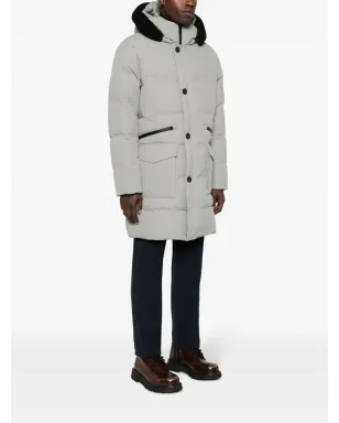 Woolrich ボタン留めフード付きダウンジャケット - サムネイル3