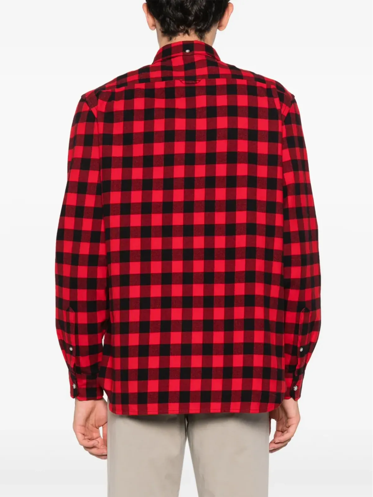 Woolrich 伝統的なチェック柄フランネルシャツ - 画像4