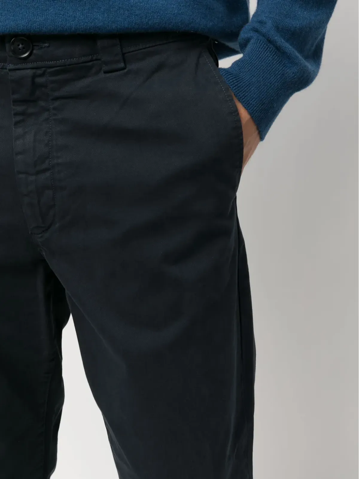 Woolrich ストレートレッグ コットン チノパンツ - 画像5