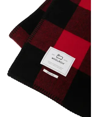 Woolrich バッファローチェック ブランケット - レッド - サムネイル2
