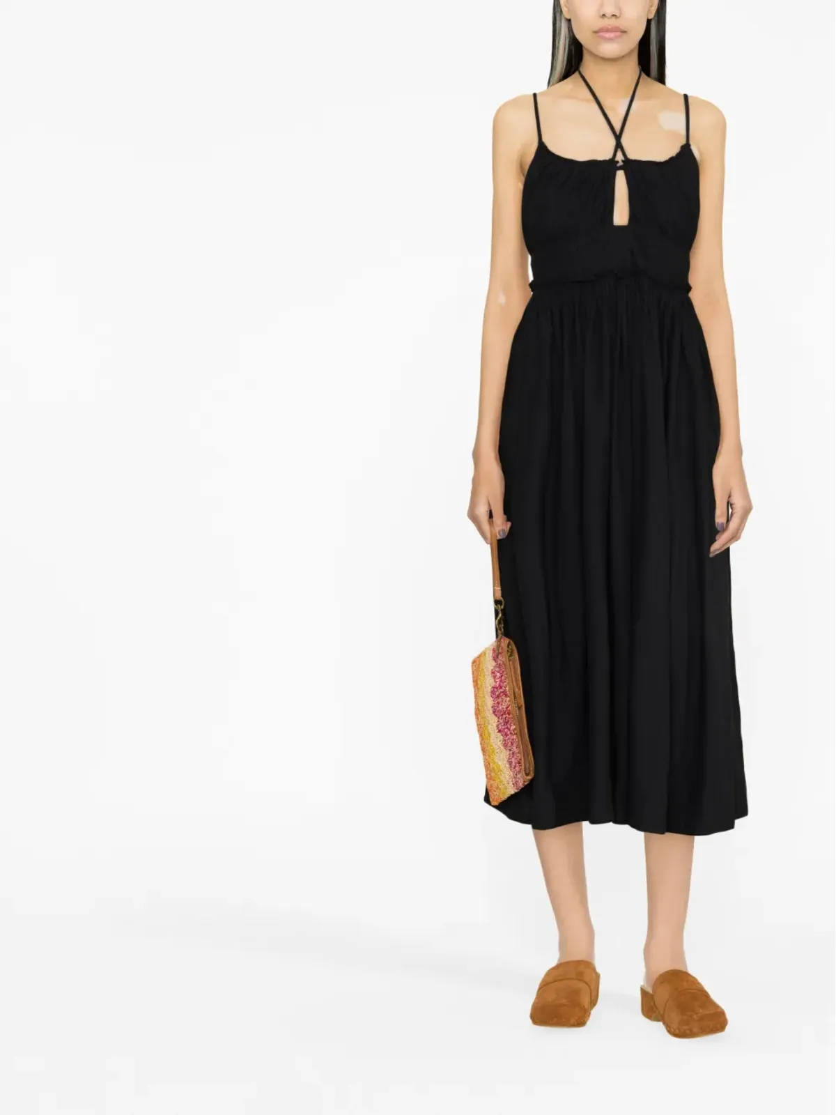 Ulla Johnson Freya halterneck midi dress - 画像2