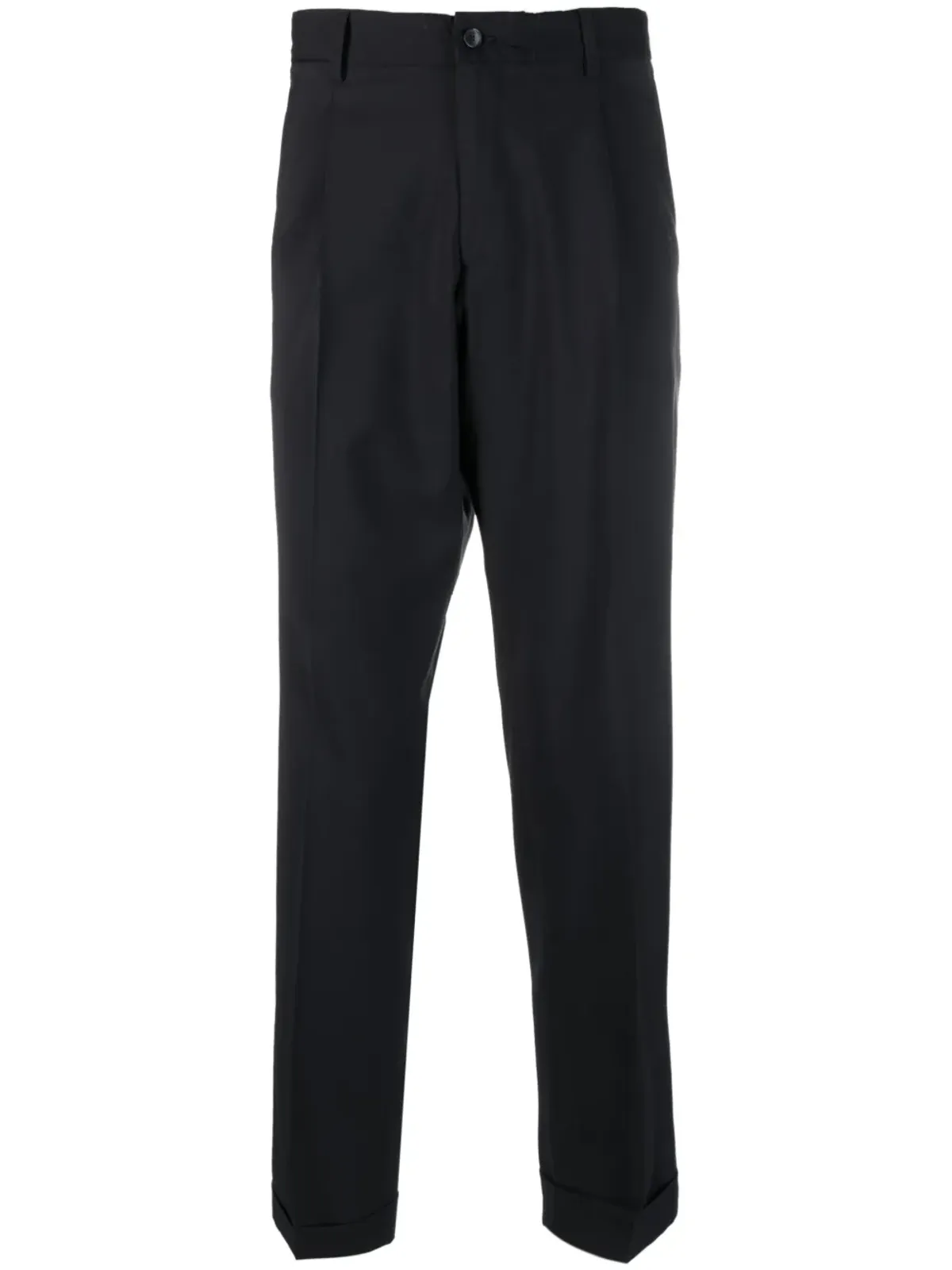 Briglia 1949 エラスティックウエストバンド付き コットンウール チノパンツ - 画像1