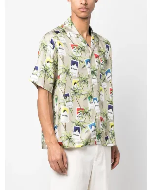 RHUDE シガレットプリントシルクシャツ - サムネイル3