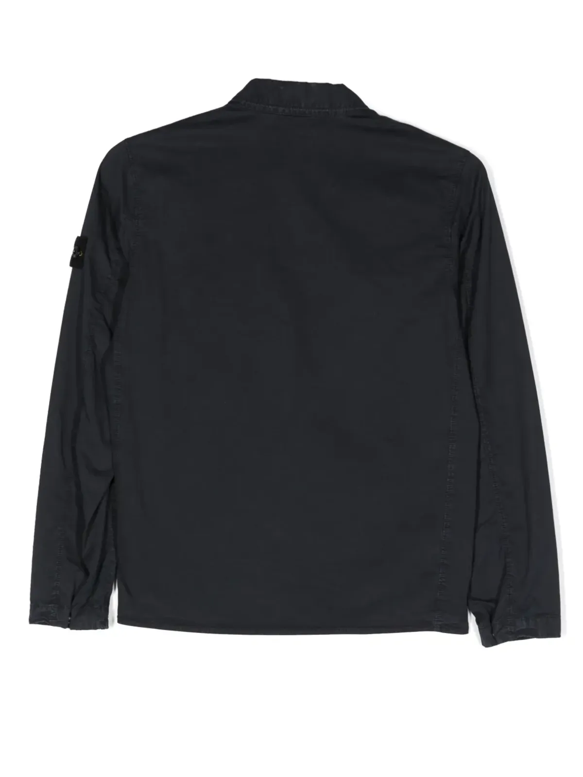 Stone Island Junior ロゴパッチ袖シャツジャケット - 画像2