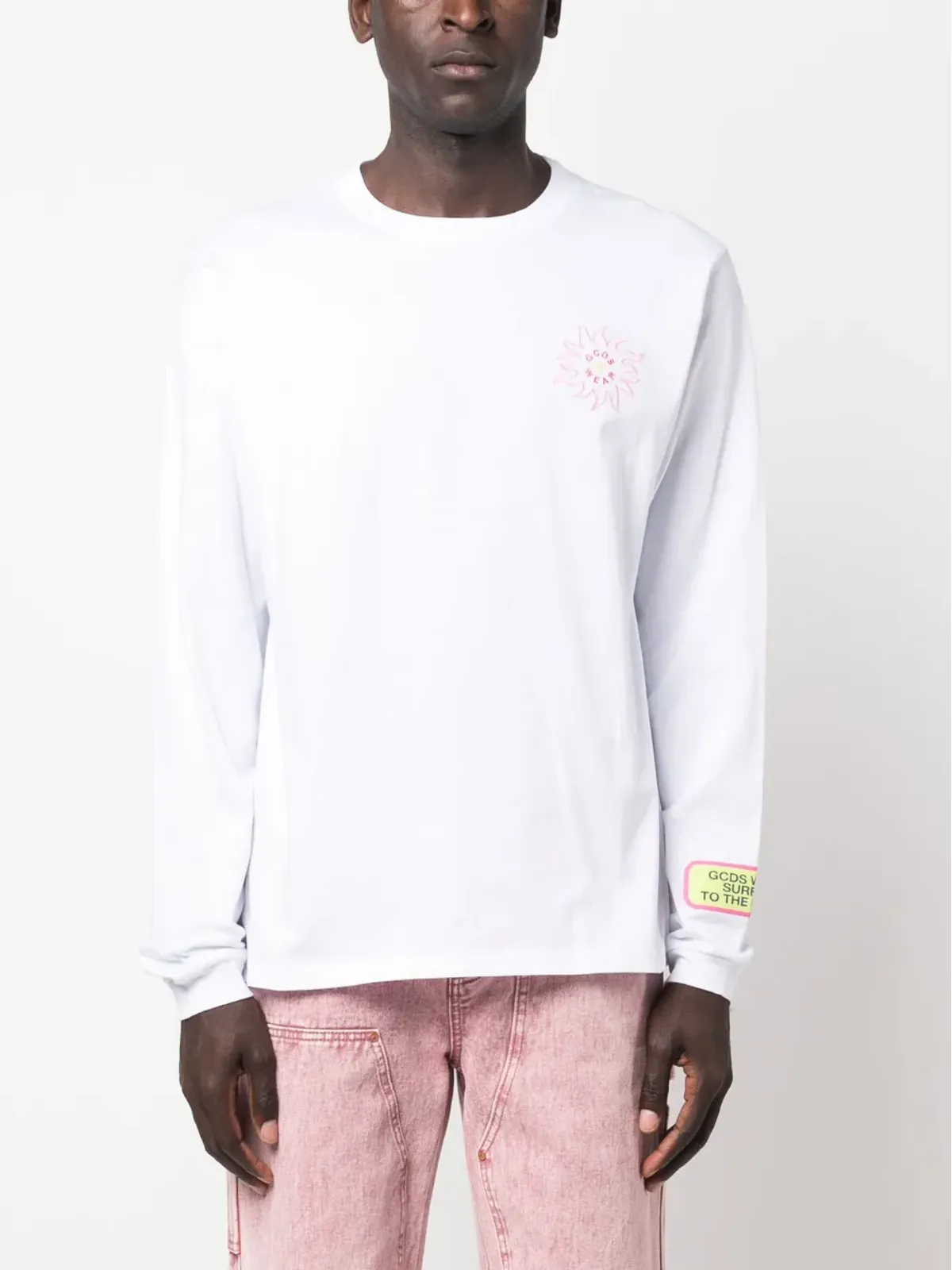 GCDS Surfing Wirdo グラフィックプリント Tシャツ - 画像3