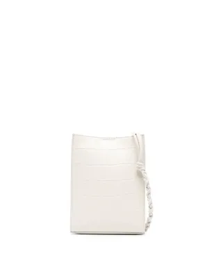 Jil Sander クロコダイルエフェクトレザー サッチェルバッグ - サムネイル1