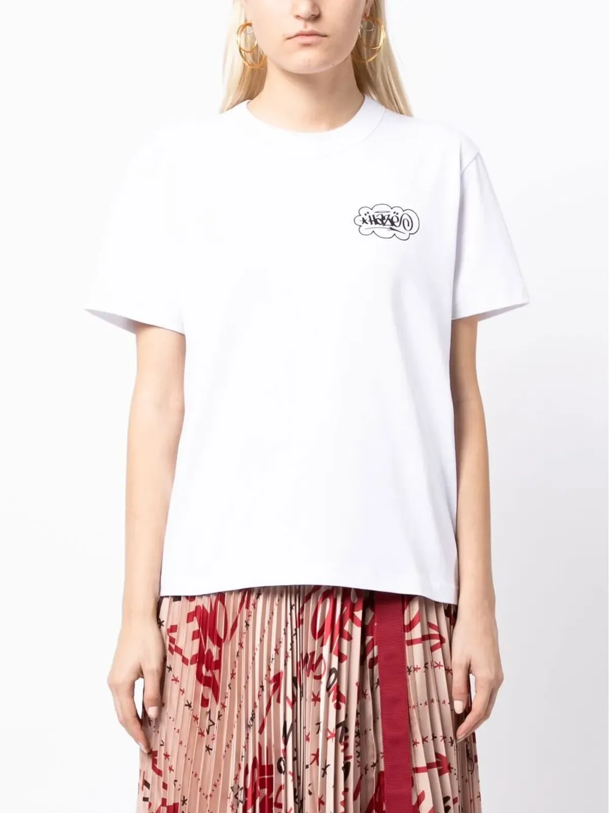 sacai グラフィックプリント Tシャツ - 画像3
