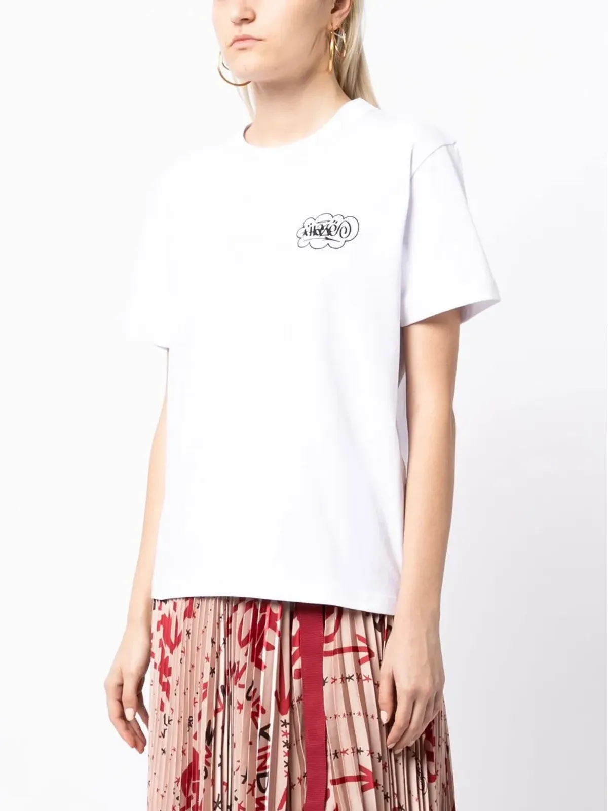 sacai グラフィックプリント Tシャツ - 画像4